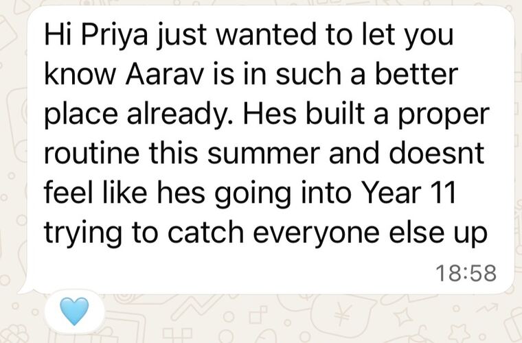 Verified parent review